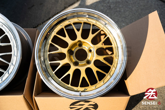 BBS E88 (Race Pocket) / 18x10 +22, 18x11 +35 / 5x120 / Oro 