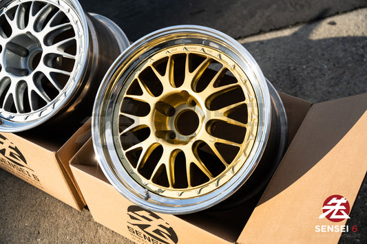 BBS E88 (Race Pocket) / 18x10 +22, 18x11 +35 / 5x120 / Oro 
