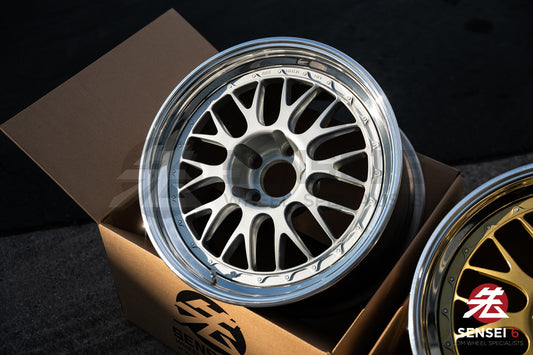 BBS E88 (Race Pocket) / 18x10 +22, 18x11 +35 / 5x120 / Plata 