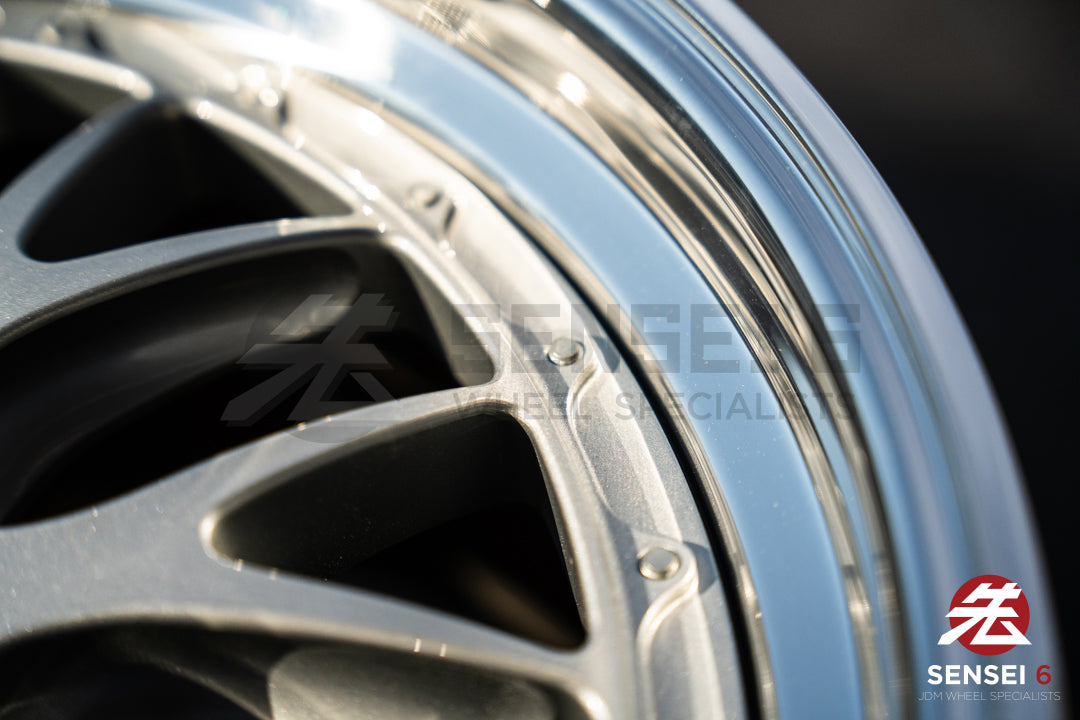BBS E88 (Race Pocket) / 18x10 +22, 18x11 +35 / 5x120 / Plata 