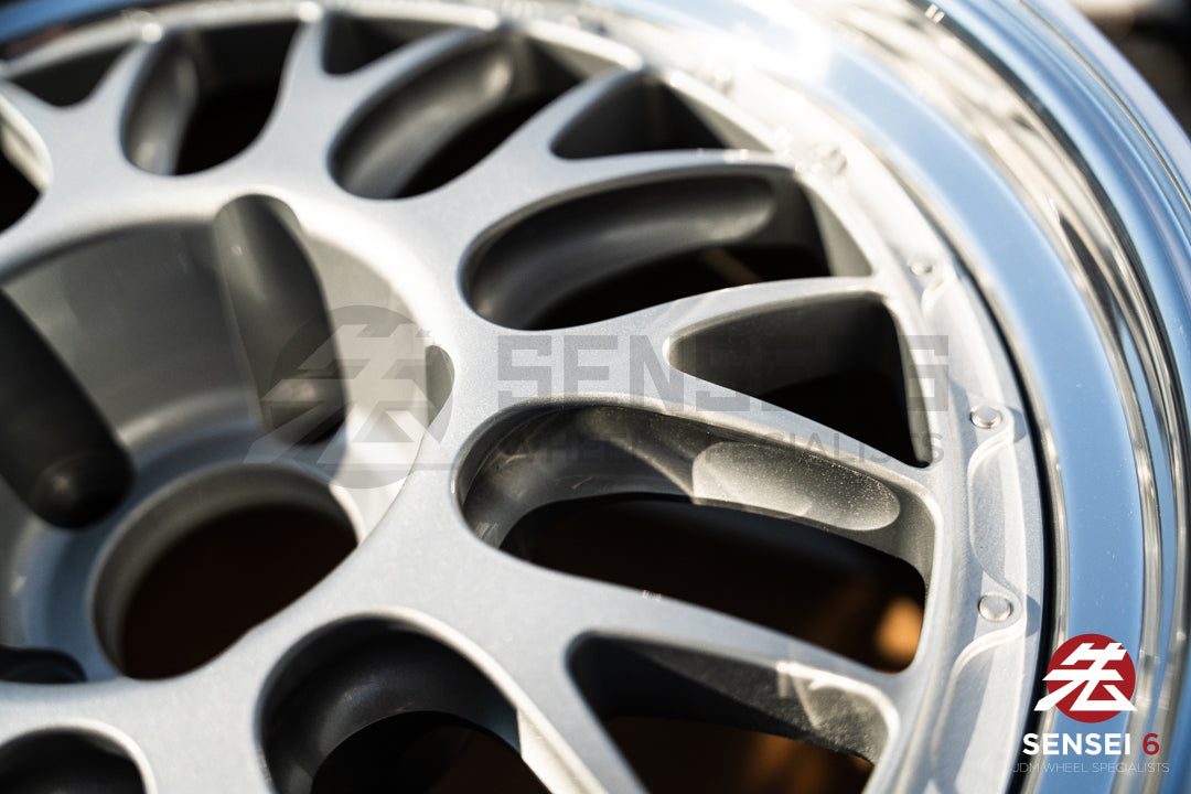 BBS E88 (Race Pocket) / 18x10 +22, 18x11 +35 / 5x120 / Plata 