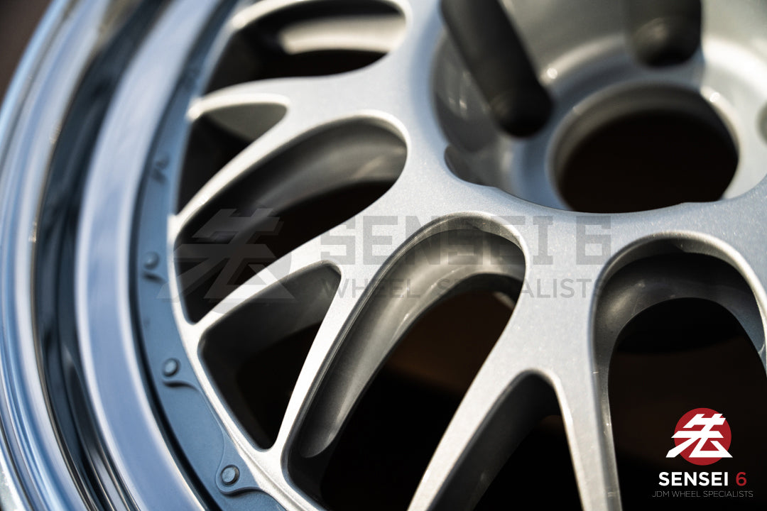 BBS E88 (Race Pocket) / 18x10 +22, 18x11 +35 / 5x120 / Plata 