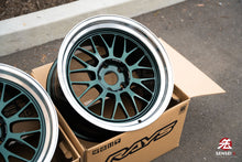 Load image into Gallery viewer, Volk 21A / 18x9.5 +22, 18x10.5 +22 / 5x120 / Racing Green Rim DC (IG)
