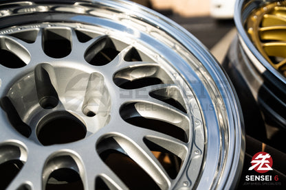 BBS E88 (Race Pocket) / 18x10 +22, 18x11 +35 / 5x120 / Plata 