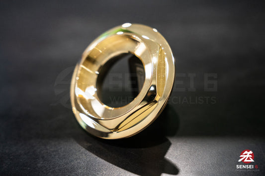 S6 レプリカ六角キャップ交換品、各種 BBS ホイールに適合