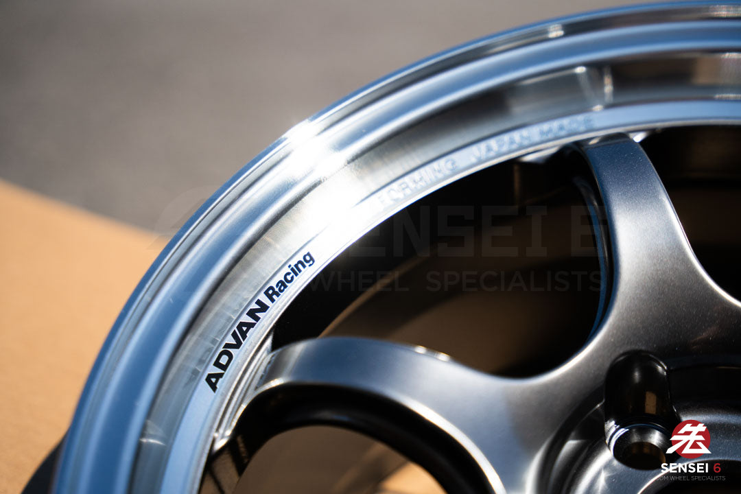 Advan RG-D2 / 15x8 +35 / 4x100 / Machining & Racing Hyper Black (MHB)