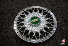 Load image into Gallery viewer, BBS Logo Emblem 70mm (Green/Gold)

