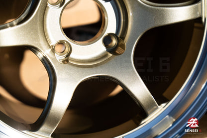 Advan RG-D2 / 15x8 +35 / 4x100 / Machining & Champagne Gold (MCG)