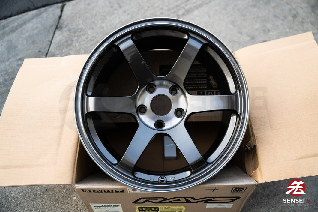 Volk TE37 Saga SL / 18x10.5 +30 / 5x120 / Pressed Graphite