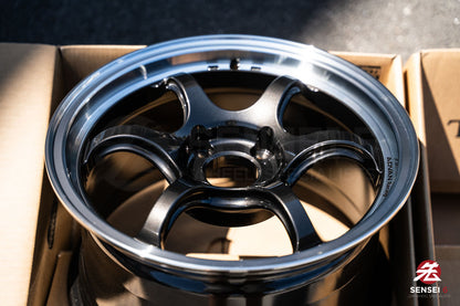 Advan RG-D2 / 15x8 +35 / 4x100 / Machining & Black Gunmetallic (MBG)