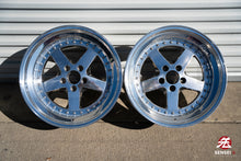 Load image into Gallery viewer, 18&quot; Work Equip 05 32H [Double Step] (Used Wheels) / 5x114.3 / 18x10.5 +10 (Pair) / High Polish
