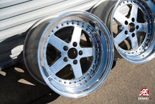 Load image into Gallery viewer, 18&quot; Work Equip 05 32H [Double Step] (Used Wheels) / 5x114.3 / 18x10.5 +10 (Pair) / High Polish
