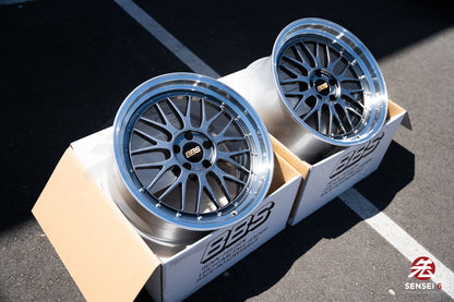BBS LM / 19x9.5 +23、19x11 +35 / 5x112 / ダイヤモンドブラック