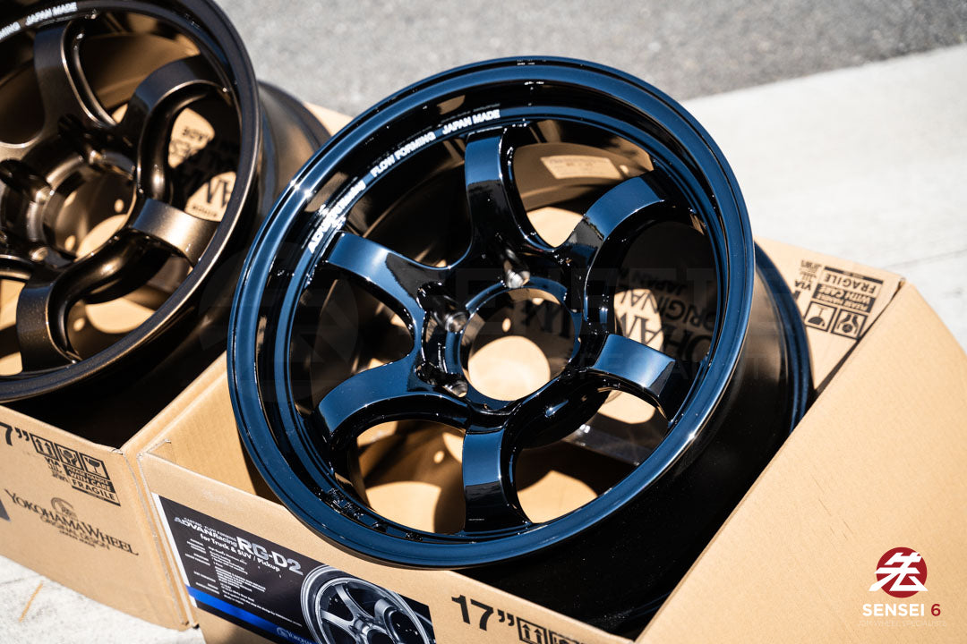 Advan RG-D2 for Truck / 17x8.5 -10 / 6x139.7 / Black Chrome (BSP)
