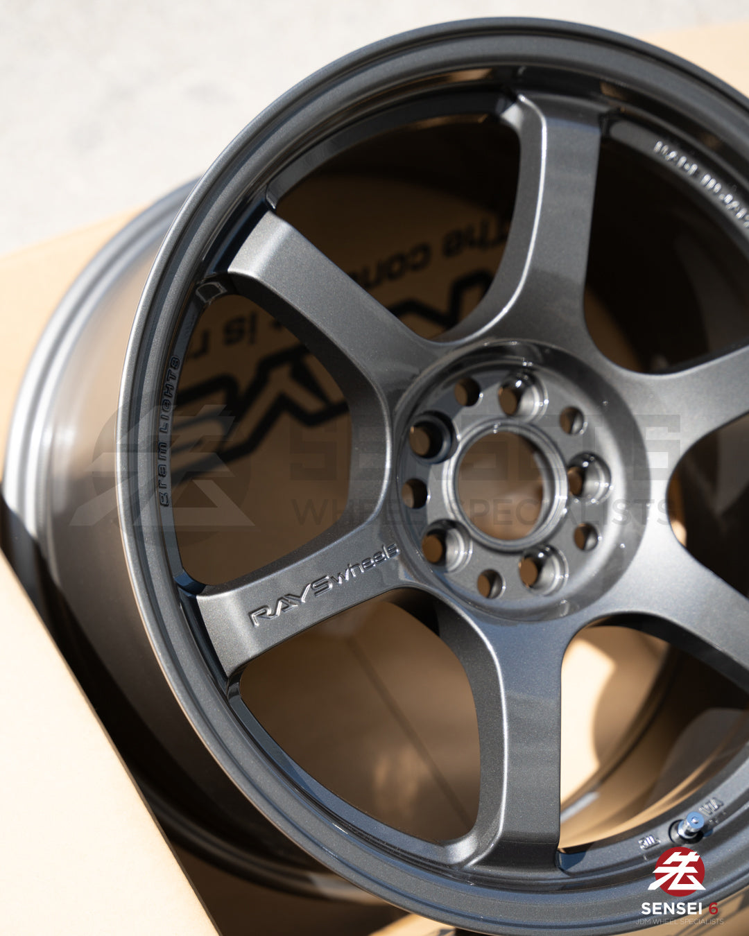 グラムライツ 57DR / 17x9 +38 / 5x100 / HS ガンメタリック