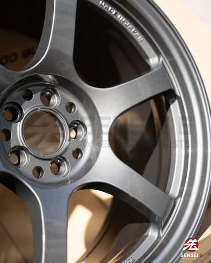グラムライツ 57DR / 17x9 +38 / 5x100 / HS ガンメタリック