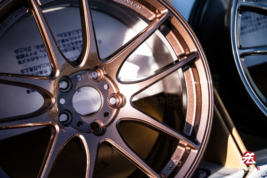 Work Emotion CR Shigoku / 18x9.5 +38 / 5x114.3 / Armed Titanium (AMG)