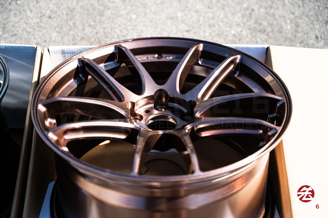 Work Emotion CR Shigoku / 18x9.5 +38 / 5x114.3 / Armed Titanium (AMG)