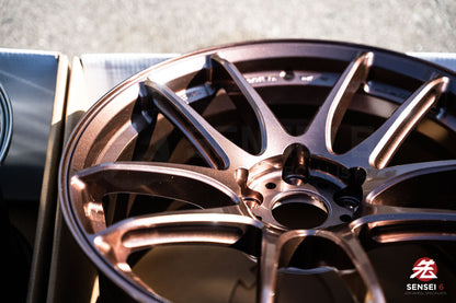 Work Emotion CR Shigoku / 18x9.5 +38 / 5x114.3 / Armed Titanium (AMG)