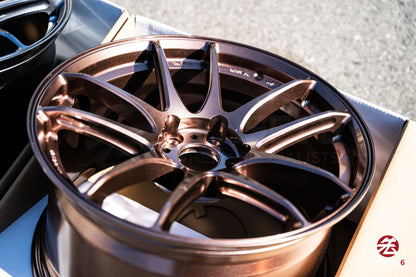 Work Emotion CR Shigoku / 18x9.5 +38 / 5x114.3 / Armed Titanium (AMG)