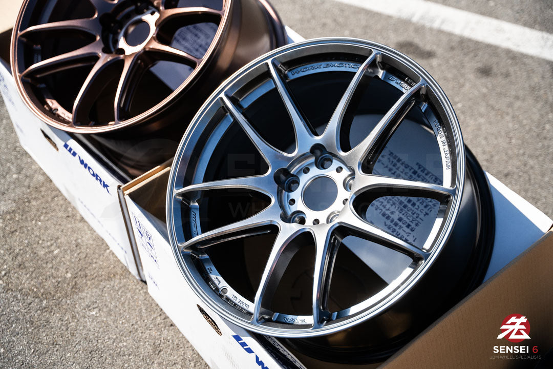 Work Emotion CR Shigoku / 18x9.5 +38 / 5x114.3 / Glow Gunmetal (GGM)
