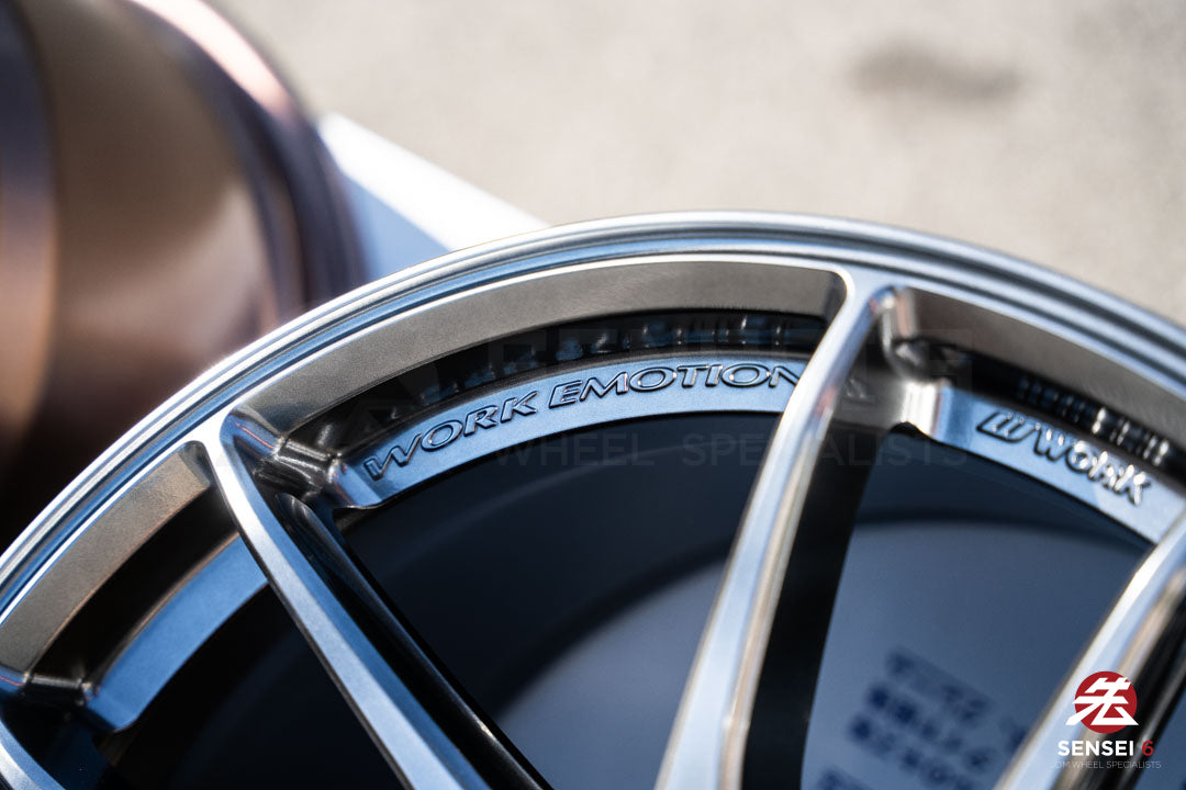 Work Emotion CR Shigoku / 18x9.5 +38 / 5x114.3 / Glow Gunmetal (GGM)
