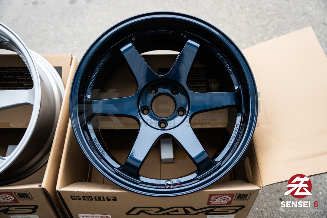 Volk TE37SL / 19x9.5 +22、19x10.5 +22 / 5x114.3 / マグブルー