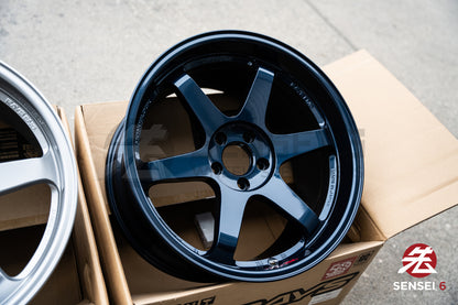 Volk TE37SL / 19x9.5 +22、19x10.5 +22 / 5x114.3 / マグブルー