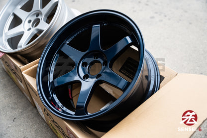 Volk TE37SL / 19x9.5 +22、19x10.5 +22 / 5x114.3 / マグブルー