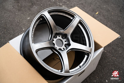 Work Emotion T5R 1P / 18x9.5 +22 / 5x114.3 / Glow Silver (GSL)