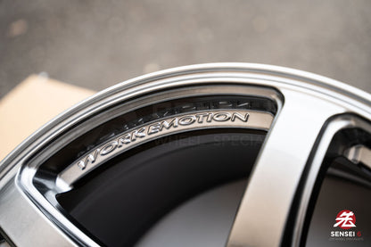 Work Emotion T5R 1P / 18x9.5 +22 / 5x114.3 / Glow Silver (GSL)