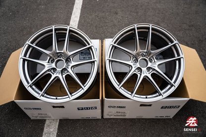 Enkei NVR5 / 19x9.5 +27, 19x10.5 +34 / 5x112 / Sonic Silver (SS)