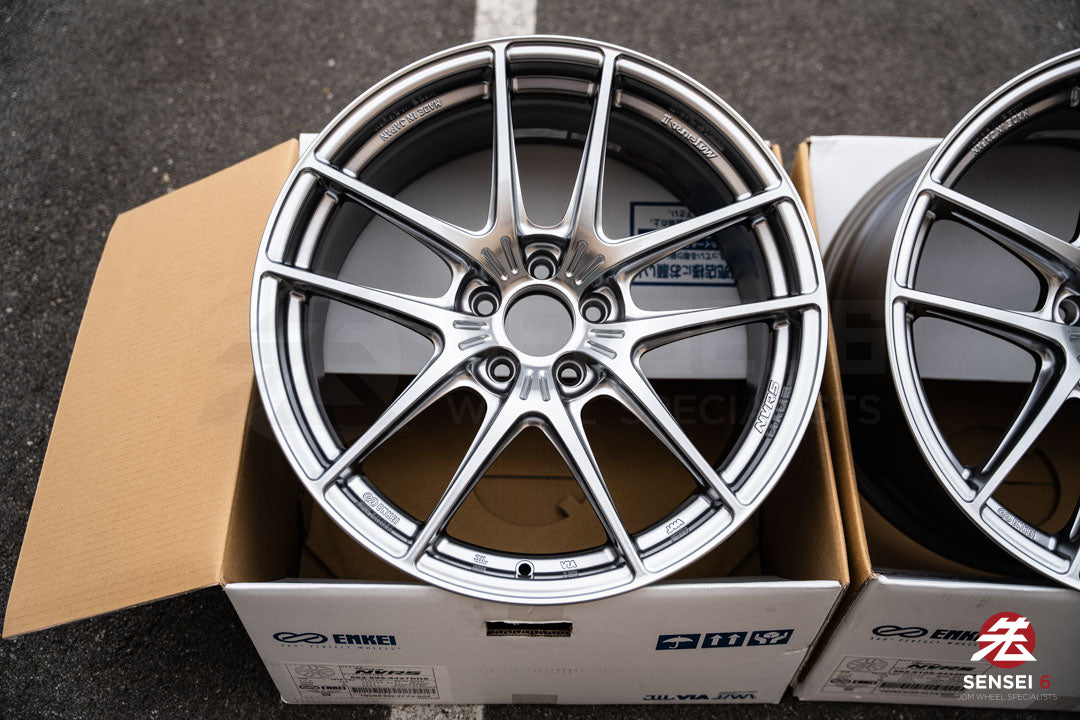 Enkei NVR5 / 19x9.5 +27, 19x10.5 +34 / 5x112 / Sonic Silver (SS)