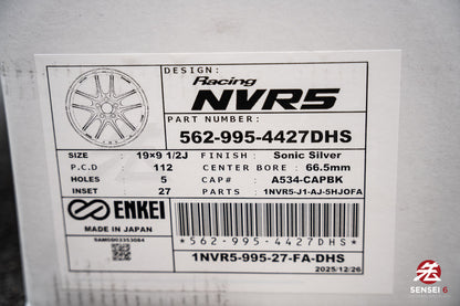 Enkei NVR5 / 19x9.5 +27, 19x10.5 +34 / 5x112 / Sonic Silver (SS)