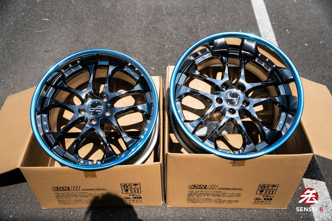 SSR Minerva / 19x9.5 +25, 19x10.5 +18 / 5x114.3 / SBC