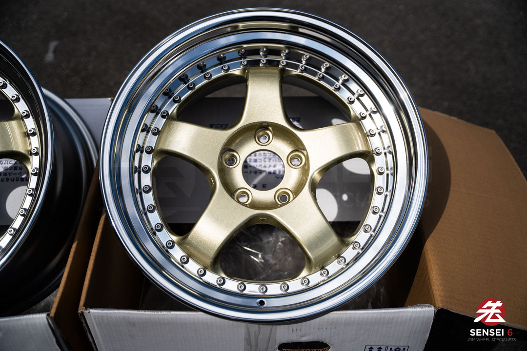 Work Meister S1 3P / 18x9.5 +24 / 5x114.3 / Platinum Gold (PG)