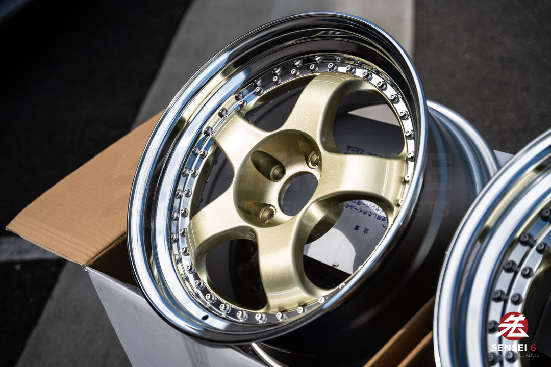Work Meister S1 3P / 18x9.5 +24 / 5x114.3 / Platinum Gold (PG)