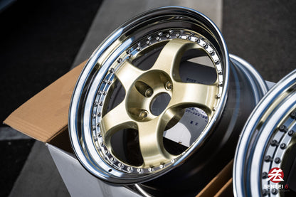 Work Meister S1 3P / 18x9.5 +24 / 5x114.3 / Platinum Gold (PG)