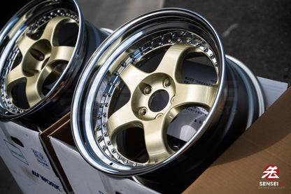 Work Meister S1 3P / 18x9.5 +24 / 5x114.3 / Platinum Gold (PG)
