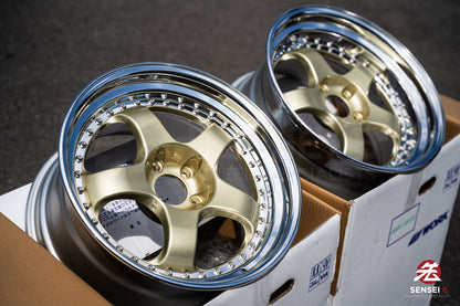 Work Meister S1 3P / 18x9.5 +24 / 5x114.3 / Platinum Gold (PG)