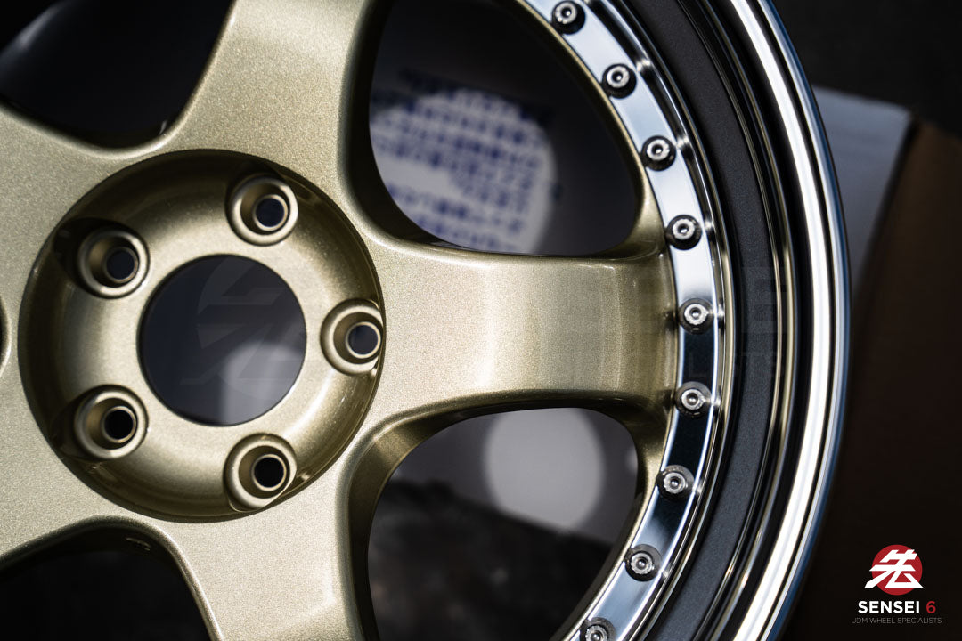 Work Meister S1 3P / 18x9.5 +24 / 5x114.3 / Platinum Gold (PG)