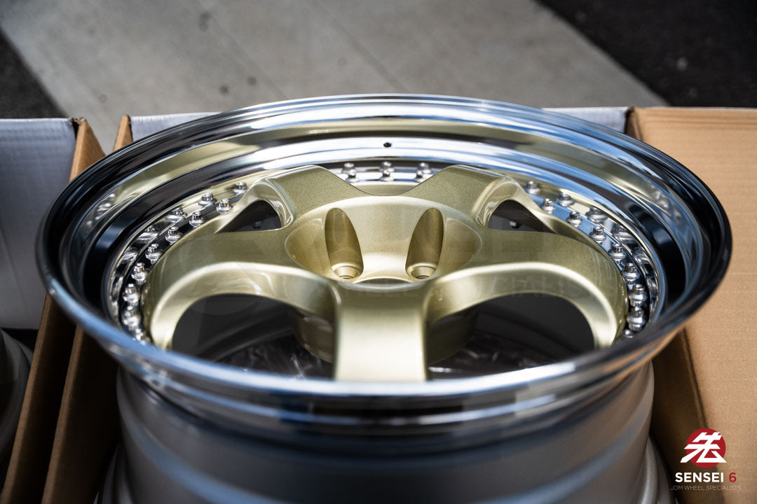 Work Meister S1 3P / 18x9.5 +24 / 5x114.3 / Platinum Gold (PG)