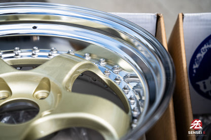 Work Meister S1 3P / 18x9.5 +24 / 5x114.3 / Platinum Gold (PG)