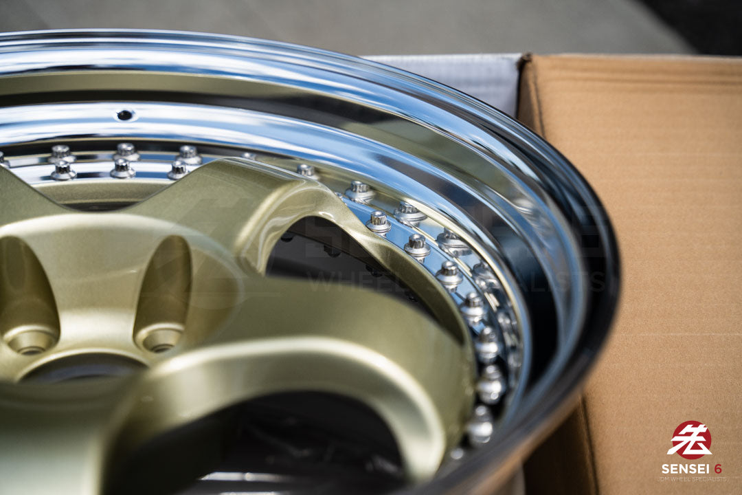 Work Meister S1 3P / 18x9.5 +24 / 5x114.3 / Platinum Gold (PG)