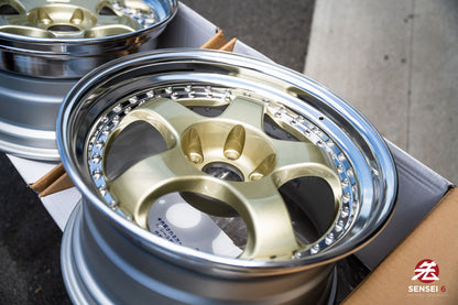 Work Meister S1 3P / 18x9.5 +24 / 5x114.3 / Platinum Gold (PG)