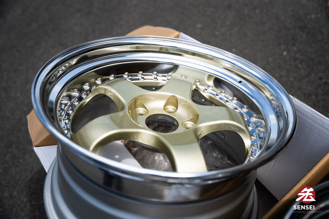 Work Meister S1 3P / 18x9.5 +24 / 5x114.3 / Platinum Gold (PG)