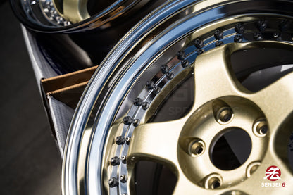 Work Meister S1 3P / 18x9.5 +24 / 5x114.3 / Platinum Gold (PG)