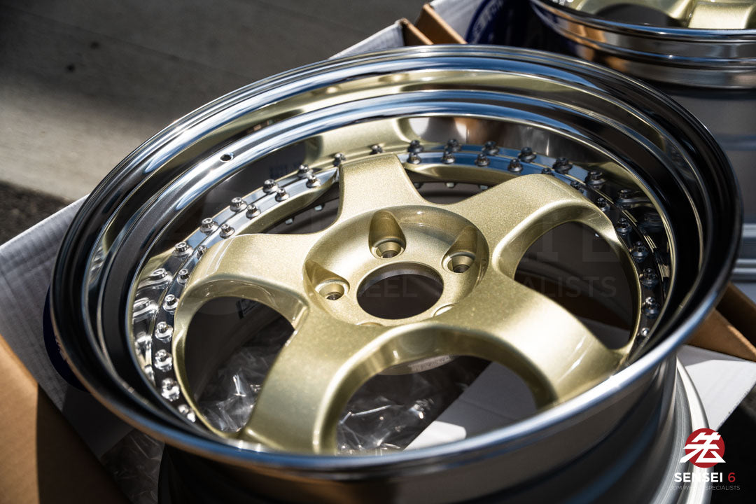 Work Meister S1 3P / 18x9.5 +24 / 5x114.3 / Platinum Gold (PG)