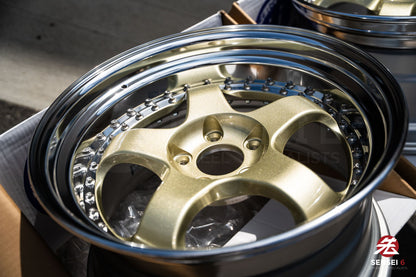 Work Meister S1 3P / 18x9.5 +24 / 5x114.3 / Platinum Gold (PG)