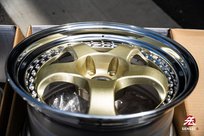 Work Meister S1 3P / 18x9.5 +24 / 5x114.3 / Platinum Gold (PG)